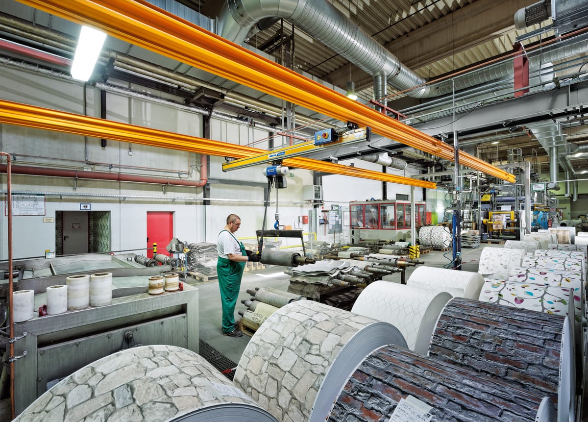 Puente Grúa monorraíl EHB (Grúa monoviga EHB)